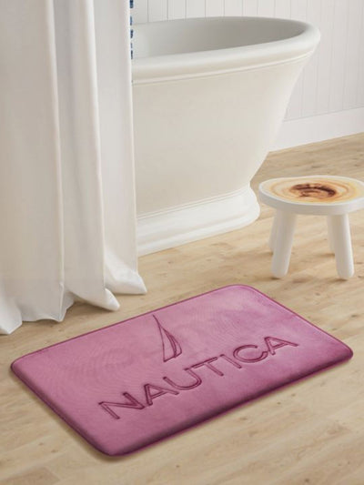 Luxurious Memory Foam Non-Skid  Bath Rug <small> (solid-arctic)</small>