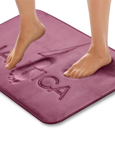 Luxurious Memory Foam Non-Skid  Bath Rug <small> (solid-camel)</small>