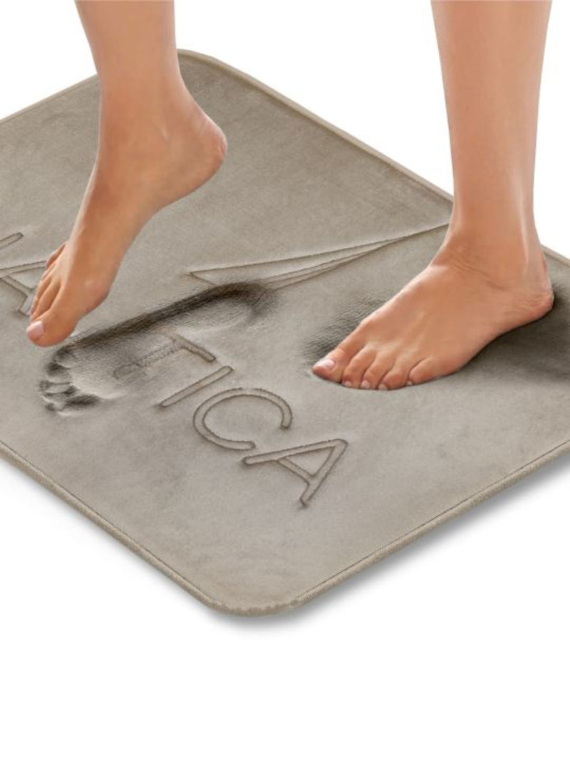 Luxurious Memory Foam Non-Skid  Bath Rug <small> (solid-camel)</small>
