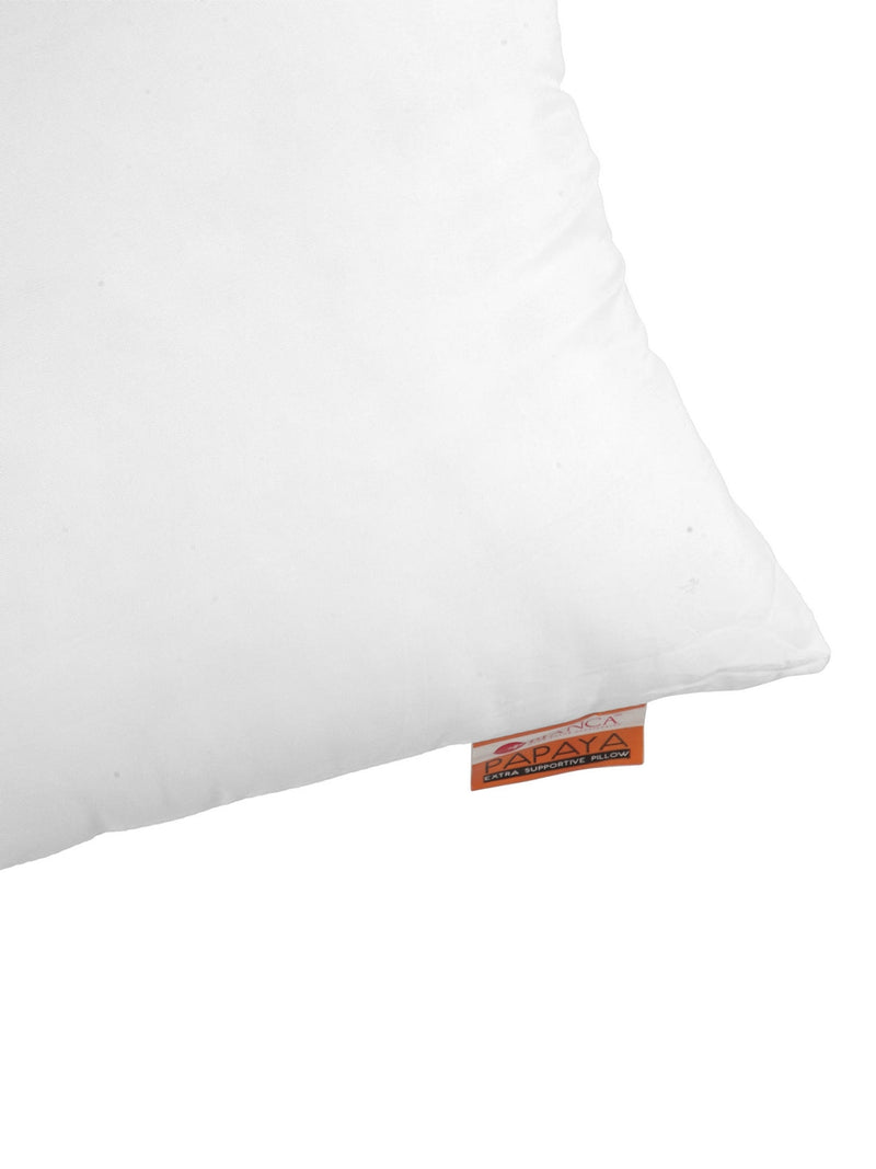 BIANCA Soft Papaya Microfiber Pillow With Smooth Microfiber Shell -1pc 16 X  24 (papaya) solid-white – Bianca Home