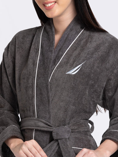 Luxurious Ultra Soft Bath Robe <small> (solid-navy)</small>