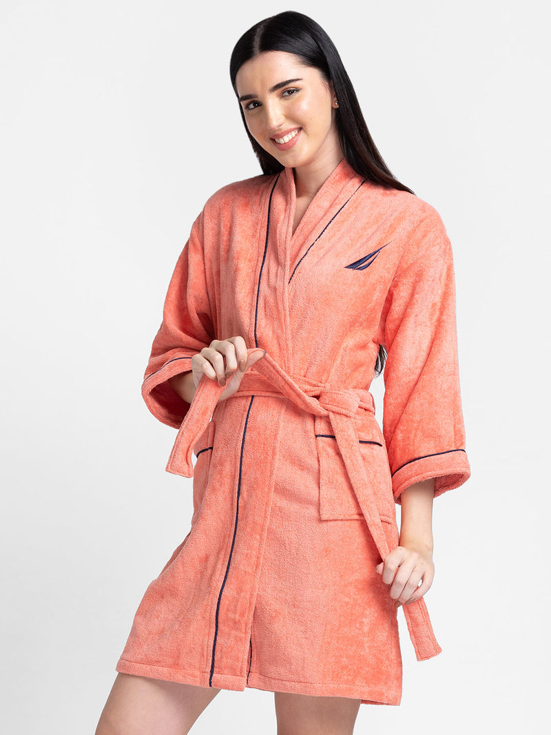 Luxurious Ultra Soft Bath Robe <small> (solid-navy)</small>