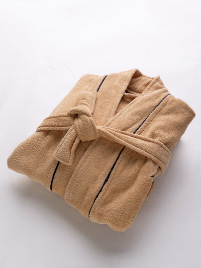Luxurious Ultra Soft Bath Robe <small> (solid-dark grey)</small>