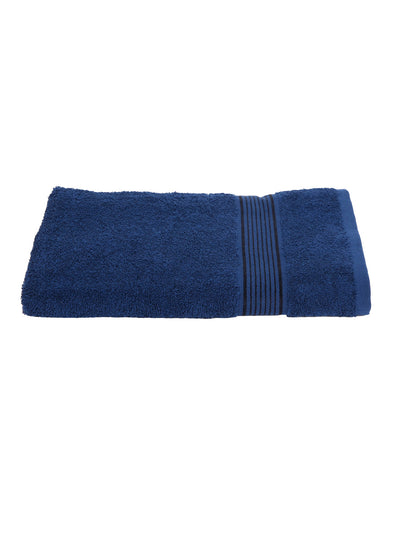 Quick Dry 100% Cotton Soft Terry Towel <small> (solid-navy blue)</small>