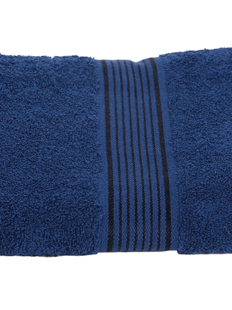 Quick Dry 100% Cotton Soft Terry Towel <small> (solid-navy blue)</small>
