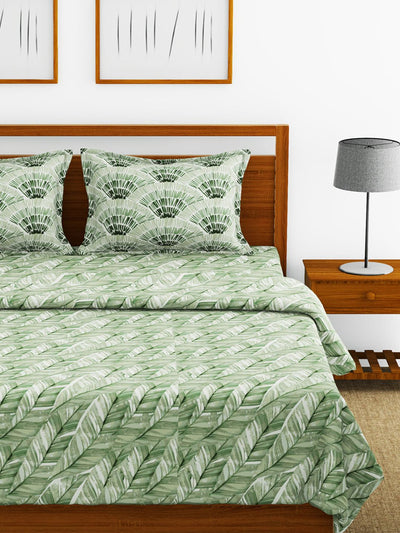 226_Victoria Soft 100% Cotton Double Comforter with 1 Double Bedsheet 2 pillow covers, for ac room_COMF1204_3