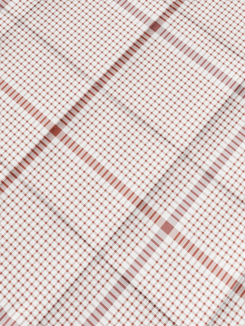 Super Soft 100% Cotton Fabric Comforter For All Weather <small> (checks-pink/red)</small>