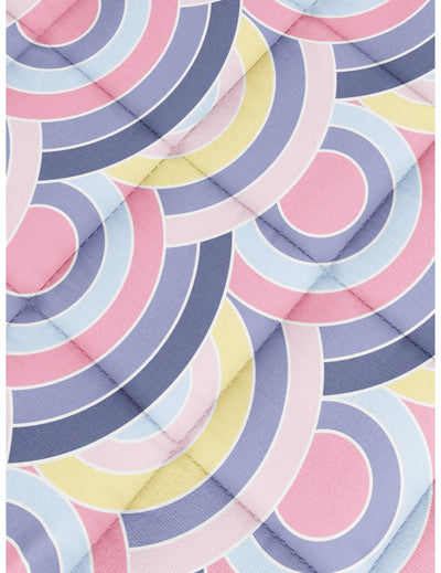 Super Soft Microfiber Double Comforter For All Weather <small> (geometric-multi)</small>