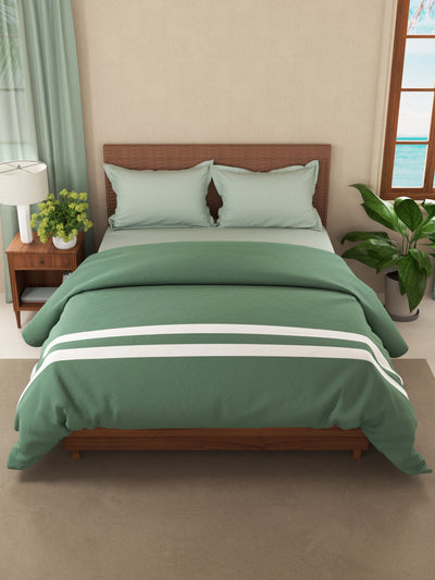 Luxurious 100% Egyptian Satin Cotton Comforter For All Weather <small> (solid-lt.olive)</small>
