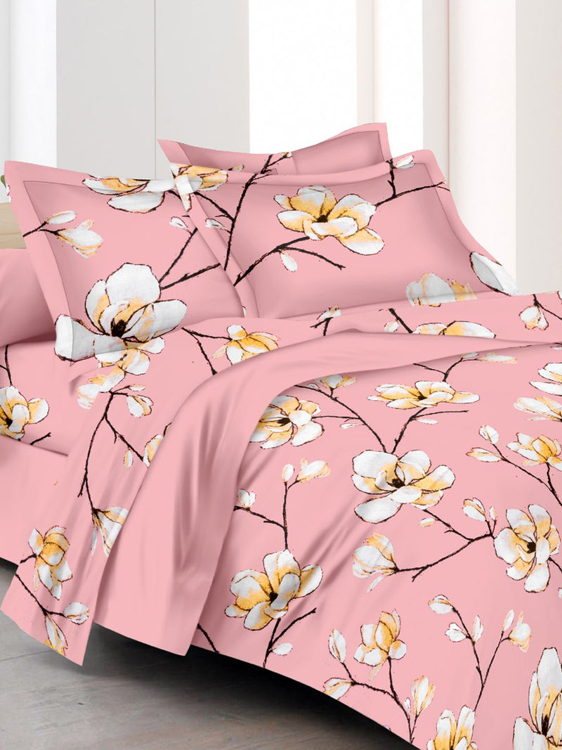 226_Victoria Soft 100% Cotton Double Comforter with 1 Double Bedsheet 2 pillow covers, for ac room_COMF905A_1