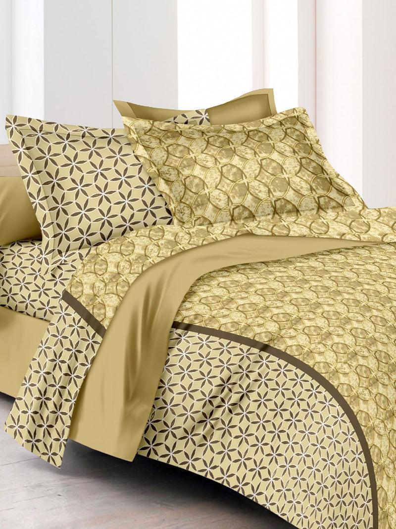 226_Victoria Soft 100% Cotton Double Comforter with 1 Double Bedsheet 2 pillow covers, for ac room_COMF913A_1
