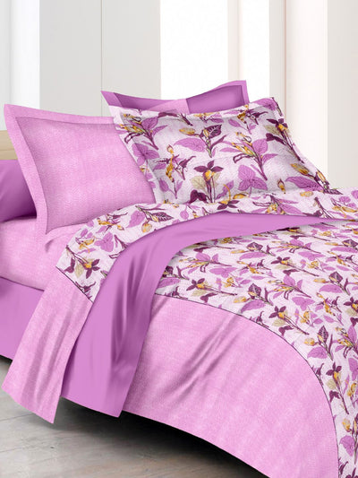 226_Victoria Soft 100% Cotton Double Comforter with 1 Double Bedsheet 2 pillow covers, for ac room_COMF916A_1