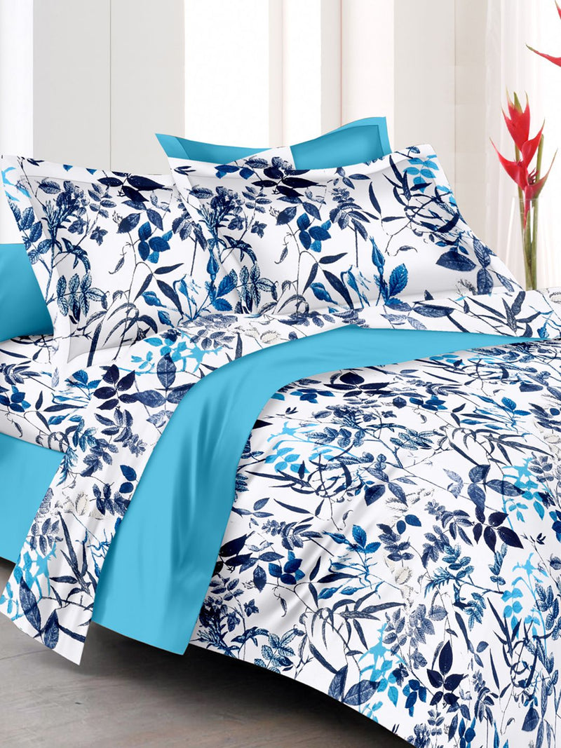 226_Victoria Soft 100% Cotton Double Comforter with 1 Double Bedsheet 2 pillow covers, for ac room_COMF924A_1
