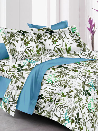 226_Victoria Soft 100% Cotton Double Comforter with 1 Double Bedsheet 2 pillow covers, for ac room_COMF926A_1