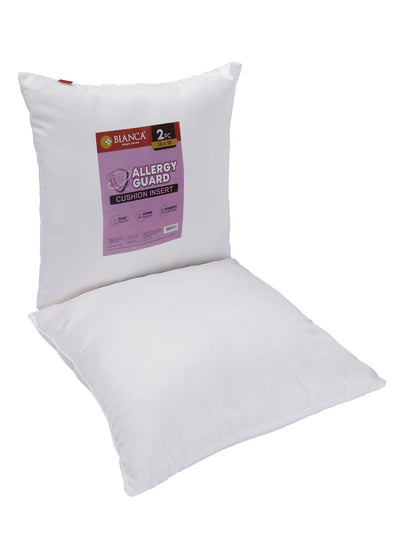 Ultra Fluffy Soft Microfiber Cushion Insert Filler <small> (solid-white)</small>