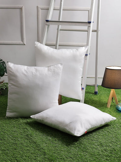 Ultra Fluffy Soft Microfiber Cushion Insert Filler <small> (solid-white)</small>