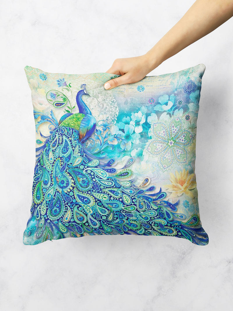 Designer Digital Printed Silky Smooth Cushion Covers <small> (animal print-blue)</small>