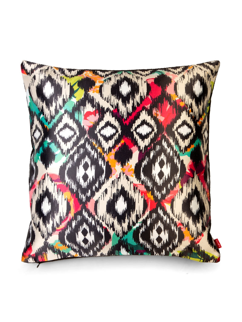 Designer Digital Printed Silky Smooth Cushion Covers <small> (abstract-multi)</small>