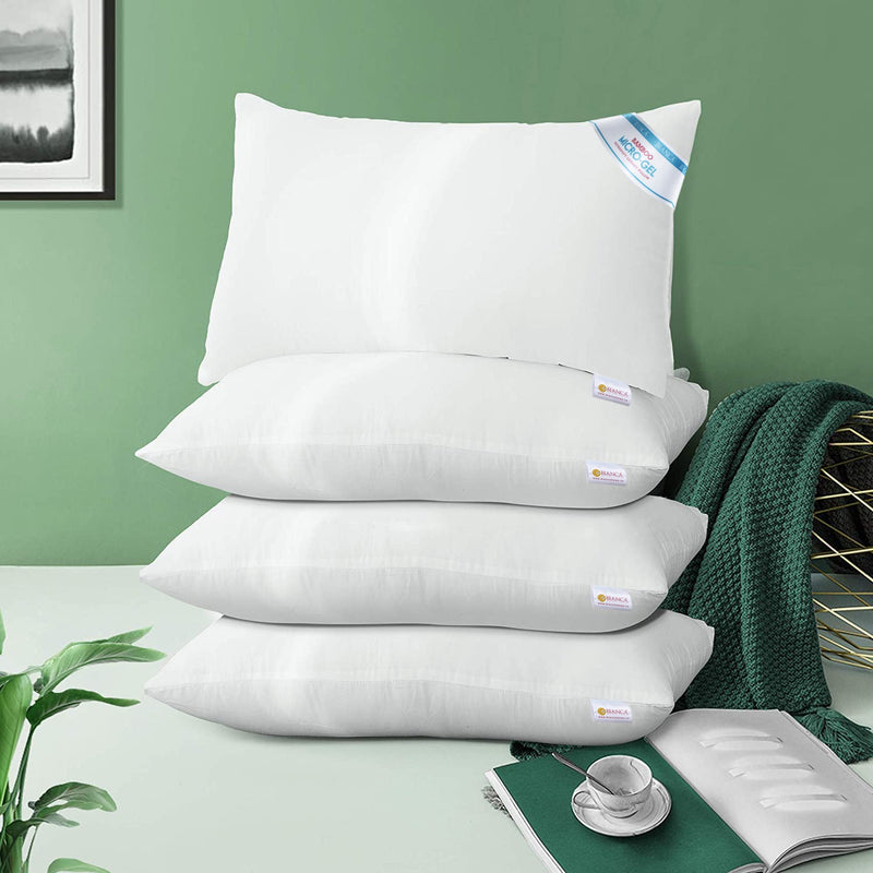 226_Micro-Gel Ultra Soft Micro Gel Technology Microfiber Pillow with Bamboo Cotton Fabric Shell_BAMBOO MICRO-GEL_12