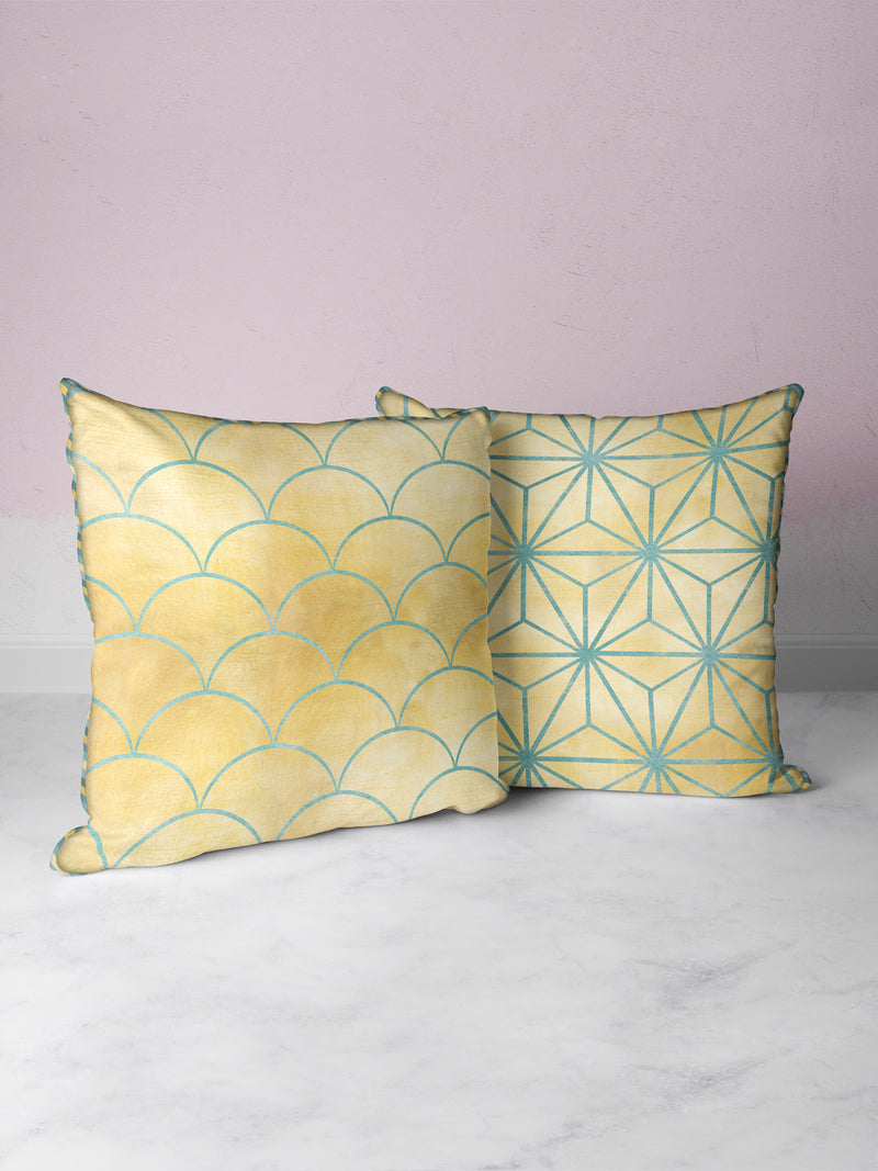 226_Suzane Designer Reversible Printed Silk Linen Cushion Covers_C_CUS180_CUS181_B_1
