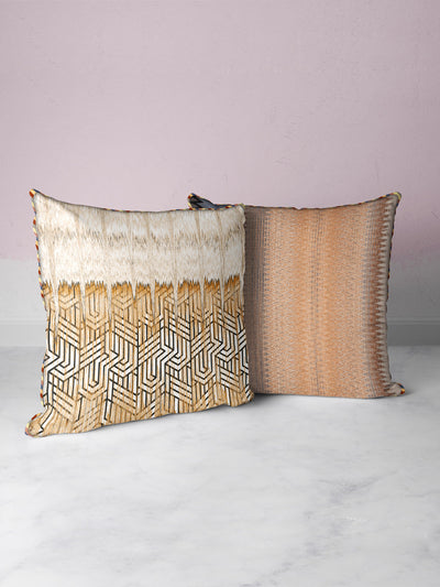 226_Suzane Designer Reversible Printed Silk Linen Cushion Covers_C_CUS184_CUS185_D_1