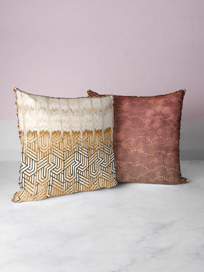 226_Suzane Designer Reversible Printed Silk Linen Cushion Covers_C_CUS184_CUS186_B_1