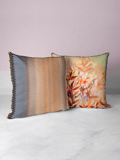 226_Suzane Designer Reversible Printed Silk Linen Cushion Covers_C_CUS185_CUS186_A_1