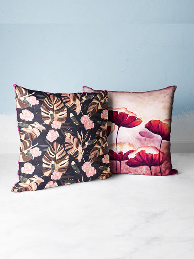 226_Suzane Designer Reversible Printed Silk Linen Cushion Covers_C_CUS188_CUS189_A_1