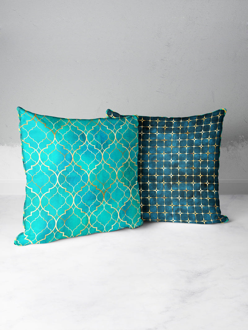 226_Suzane Designer Reversible Printed Silk Linen Cushion Covers_C_CUS204_CUS206_B_1