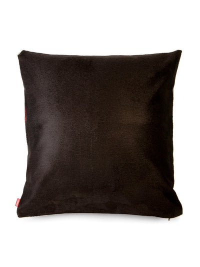 Designer Digital Printed Silky Smooth Cushion Covers <small> (animal print-ivory)</small>