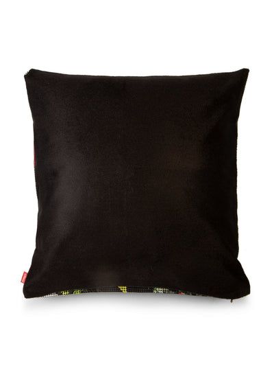 Designer Digital Printed Silky Smooth Cushion Covers <small> (floral-aqua)</small>