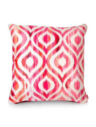 Designer Digital Printed Silky Smooth Cushion Covers <small> (abstract-pink)</small>