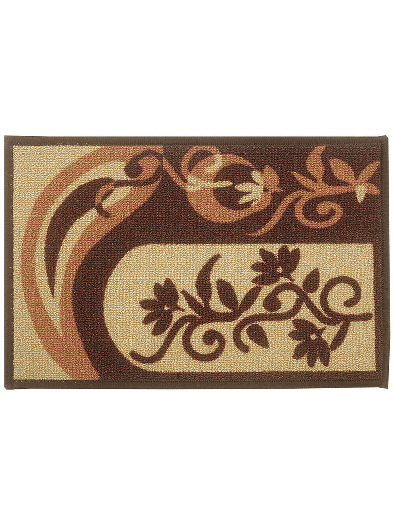 Highly Durable Anti Slip Door Mat <small> (decal style-beige/choco)</small>