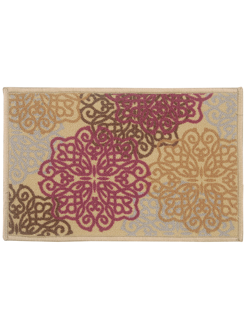 Highly Durable Anti Slip Door Mat <small> (flange-beige/multi)</small>