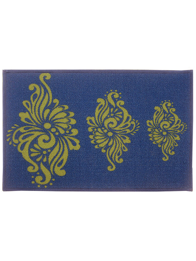 Highly Durable Anti Slip Door Mat <small> (deo-navy/green)</small>