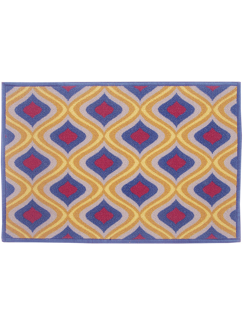 Highly Durable Anti Slip Door Mat <small> (muse-navy/beige)</small>