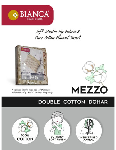 Extremely Soft 100% Muslin Cotton Dohar With Pure Cotton Flannel Filling <small> (floral-pink/beige)</small>