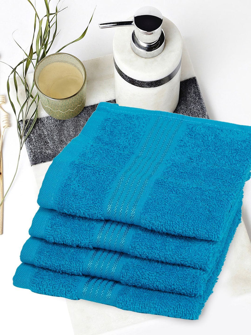 Quick Dry 100% Cotton Soft Terry Towel <small> (solid-navy blue)</small>