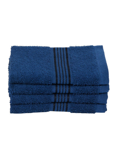 Quick Dry 100% Cotton Soft Terry Towel <small> (solid-navy blue)</small>