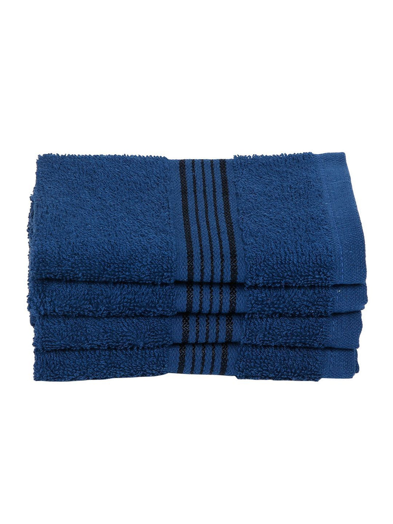 Quick Dry 100% Cotton Soft Terry Towel <small> (solid-navy blue)</small>