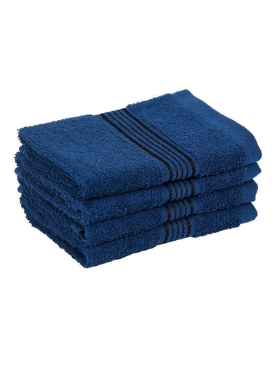 Quick Dry 100% Cotton Soft Terry Towel <small> (solid-navy blue)</small>