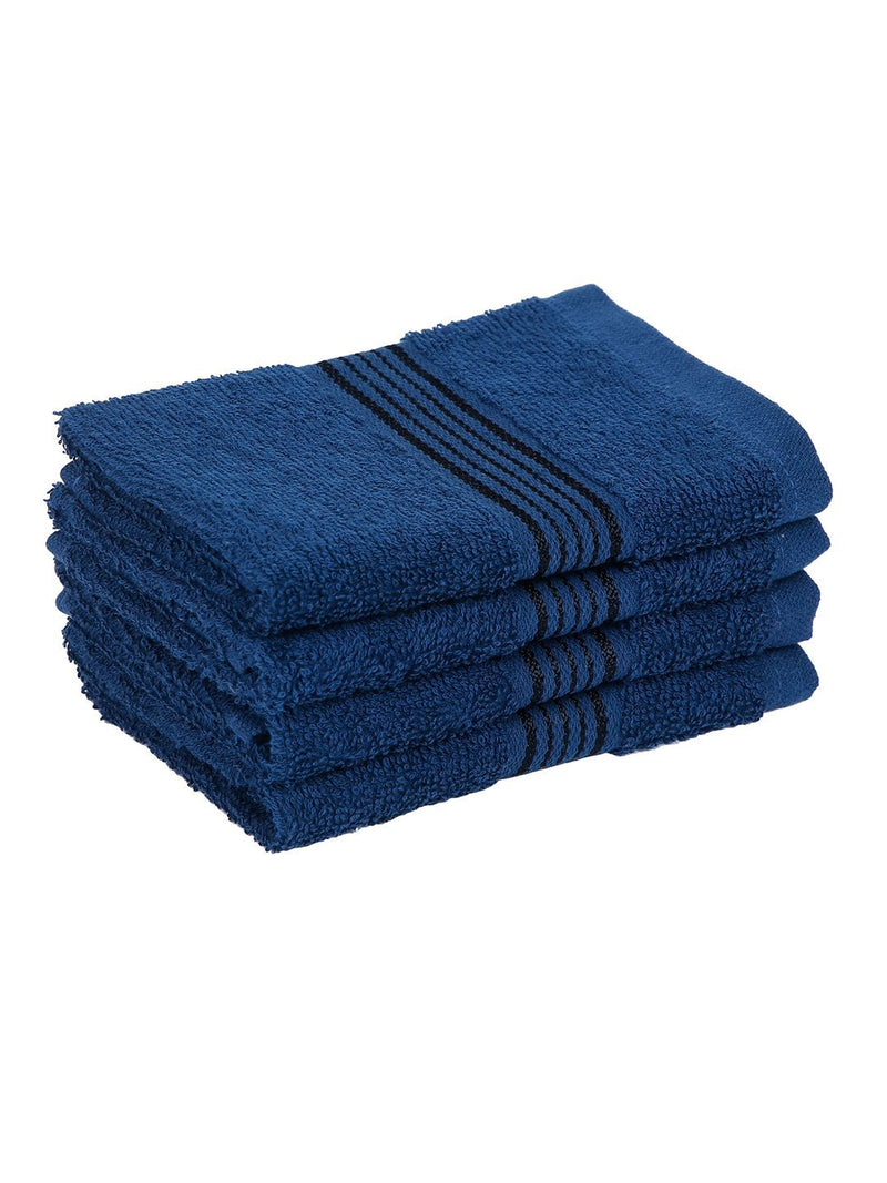 Quick Dry 100% Cotton Soft Terry Towel <small> (solid-navy blue)</small>