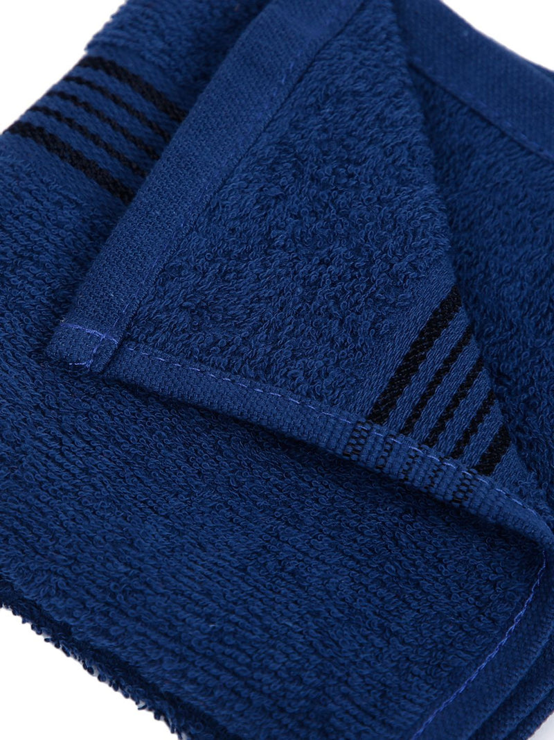 Quick Dry 100% Cotton Soft Terry Towel <small> (solid-navy blue)</small>