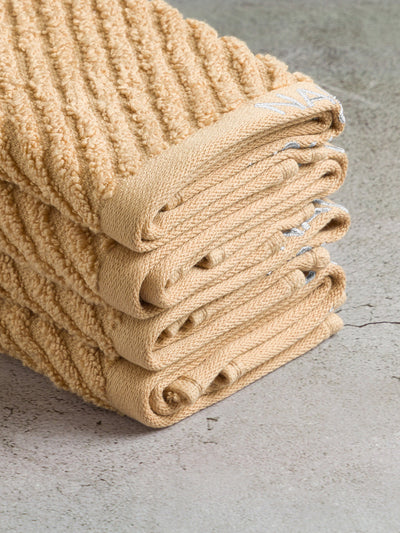 Fluffy Zero Twist 100% Cotton Towel <small> (solid-wheat)</small>