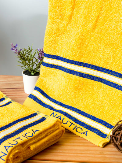 Super Soft Zero Twist 100% Cotton Towel <small> (solid-yellow)</small>