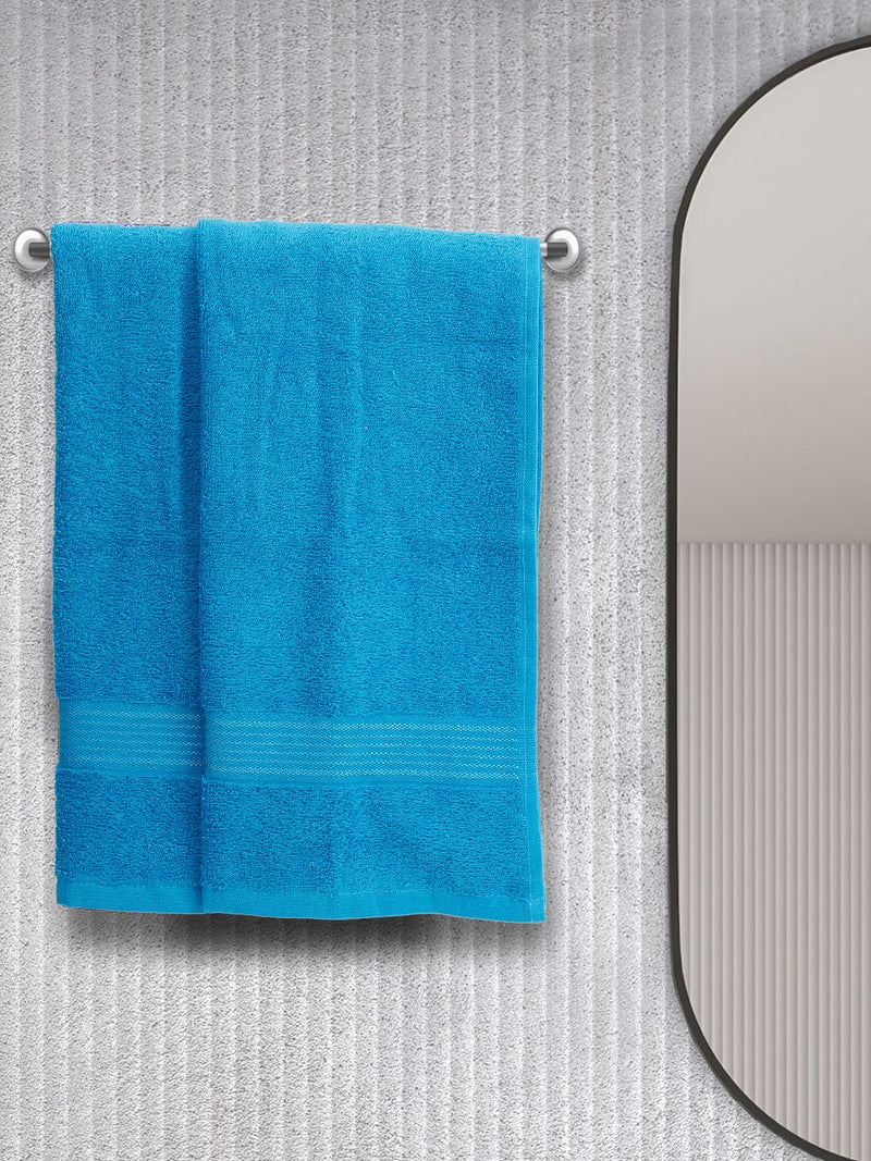 Quick Dry 100% Cotton Soft Terry Towel <small> (solid-navy blue)</small>
