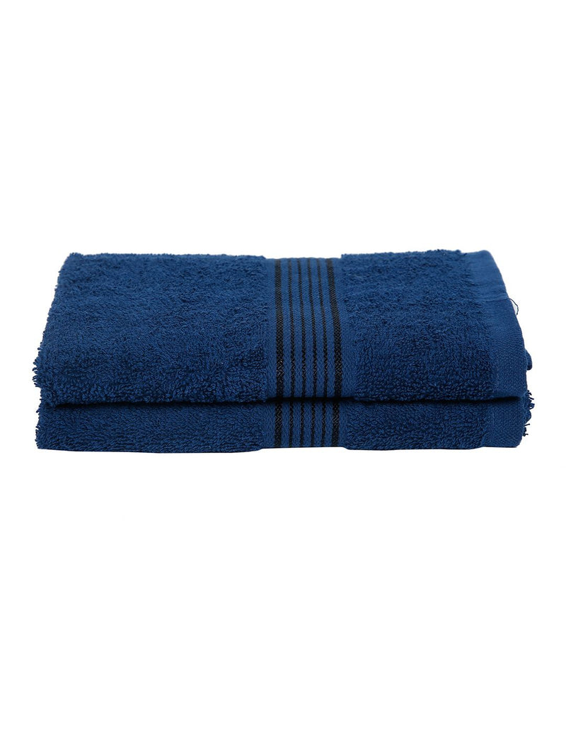 Quick Dry 100% Cotton Soft Terry Towel <small> (solid-navy blue)</small>