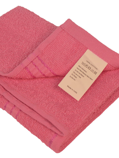 Soft 100% Cotton Terry Towel <small> (solid-pink)</small>