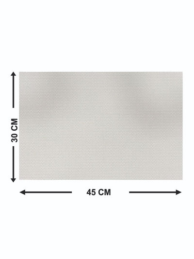Luxury Woven Pvc Placemat For Dining Table <small> (bellevue-beige)</small>