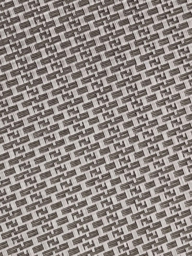 Luxury Woven Pvc Placemat For Dining Table <small> (bellevue-lt.grey)</small>